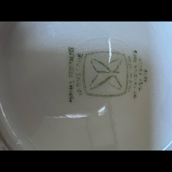 Vintage “Mayhill”  lovely Federalist 8oz.Teacups. Ironstone.Blue Flowers. - Picture 12 of 15